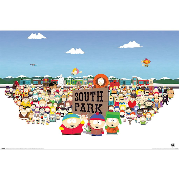 Poster - SOUTH PARK (CHARACTERS) Multicolor