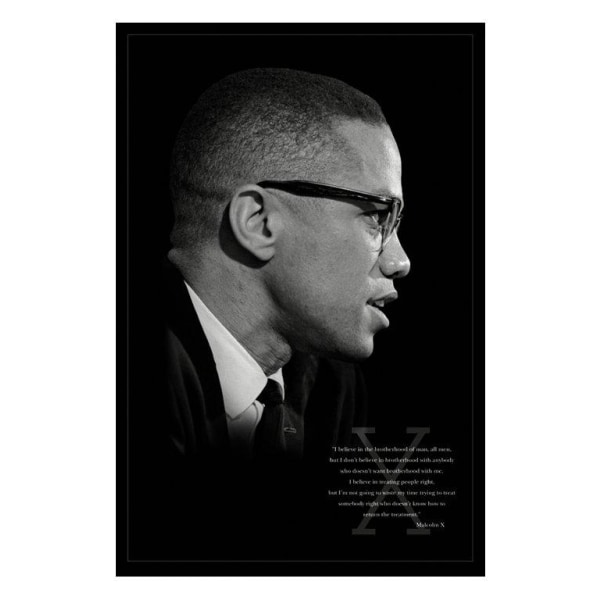 Malcolm X - Brotherhood of Man multifärg