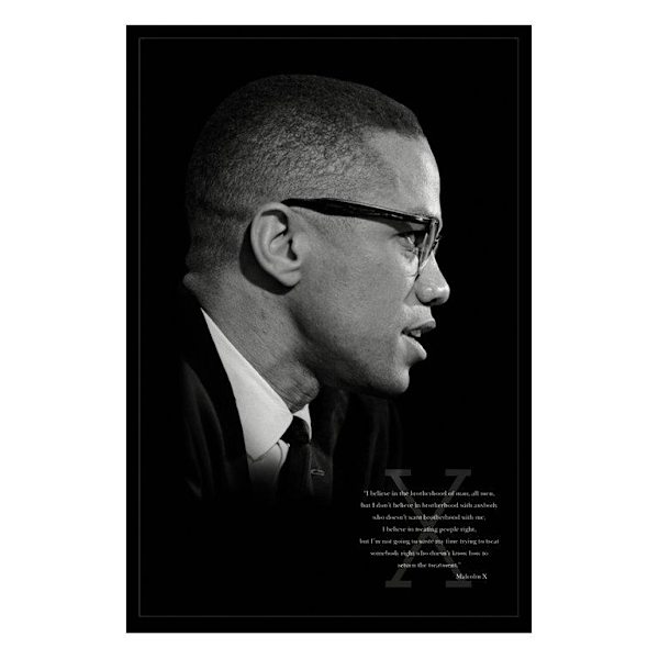 Malcolm X - Brotherhood of Man multifärg