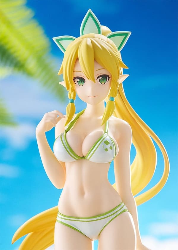 Staty - Sword Art Online Progressive - PVC Statue Beach Queens Leafa 17 cm multifärg