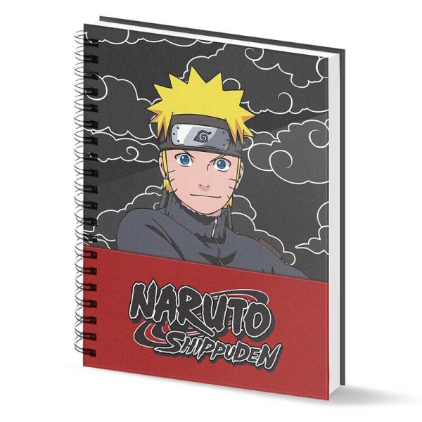 Anteckningsbok - Naruto Shippuden Clouds multifärg