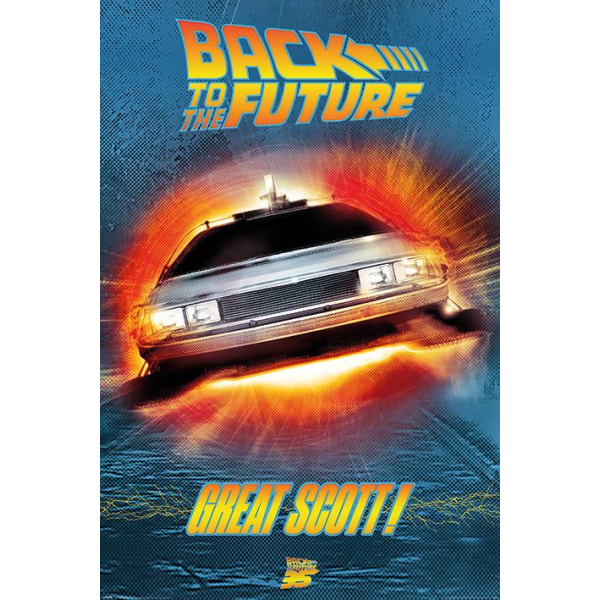 Back to the Future (Great Scott!) multifärg