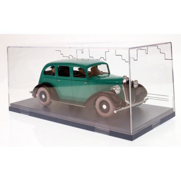 Tintin - 1:24 Modellbil #26 - Gangster bil multifärg