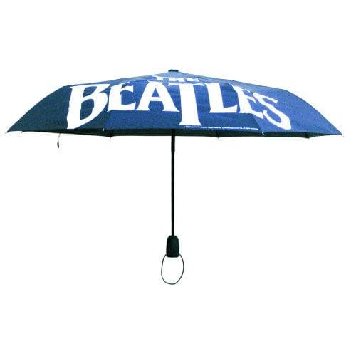 Paraply - The Beatles - Svart Logo multifärg