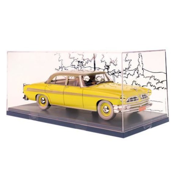 Tintin - 1:24 Modellbil 39 - Gul Chrysler multifärg