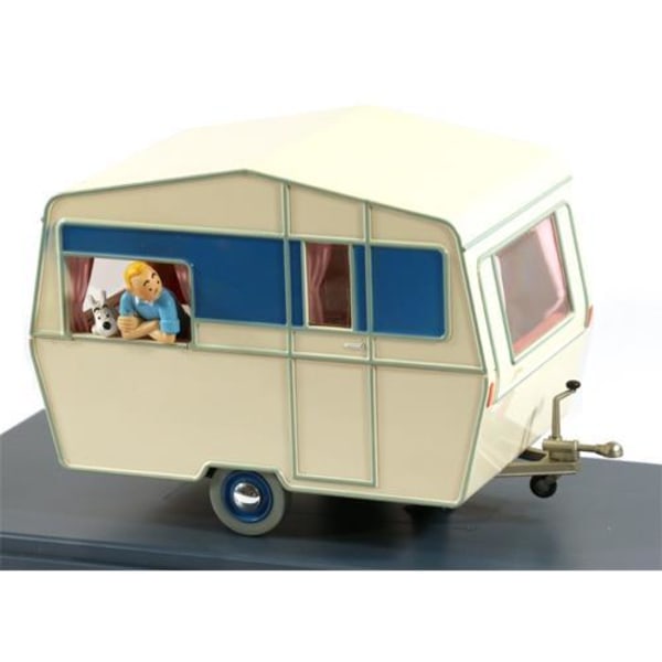Tintin - 1:24 Modellbil #51 - Turist Husvagn multifärg