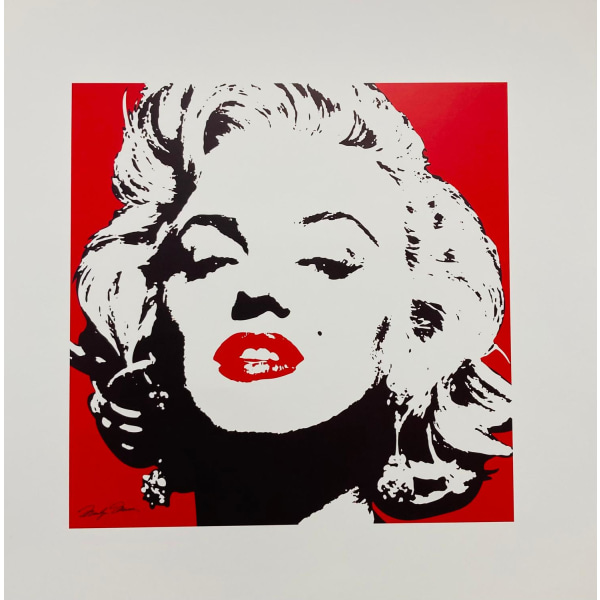 Marilyn Monroe - Red Multicolor