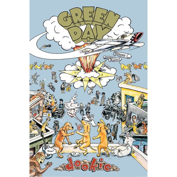 Green Day (Dookie) multifärg