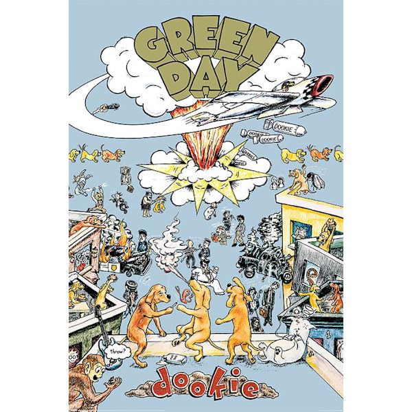 Green Day (Dookie) multifärg