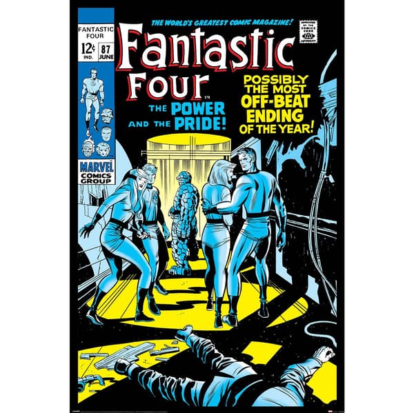 Poster - FANTASTIC FOUR (POWER & PRIDE) Multicolor