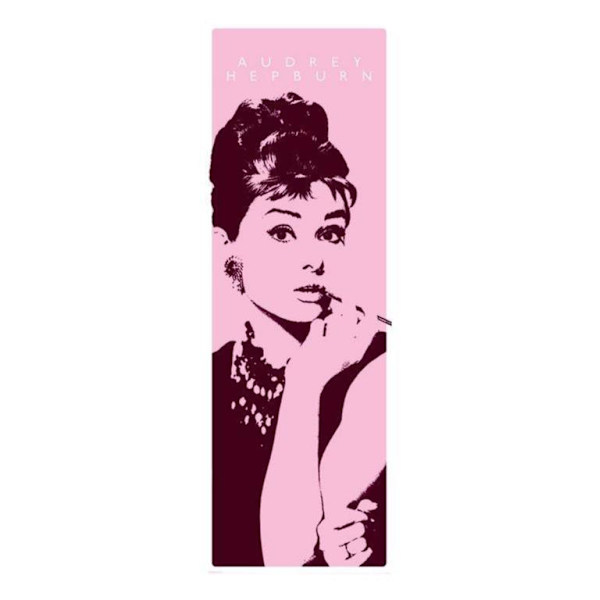 Poster - Audrey Hepburn - Cigarello (dörraffisch) - multifärg