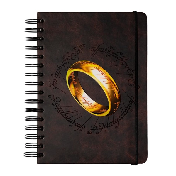 Anteckningsbok - Lord Of The Rings Hard Cover A5 Notebook Multicolor