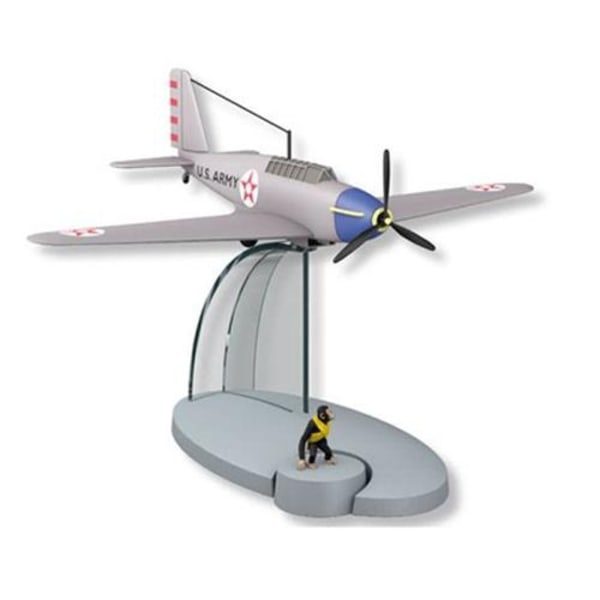 Tintin - US Fighting Plane - Jo, Zette & Jocko multifärg