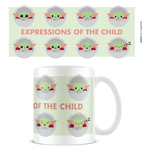 Star Wars:The Mandalorian (Expressions Of The Child) - Mugg Multicolor