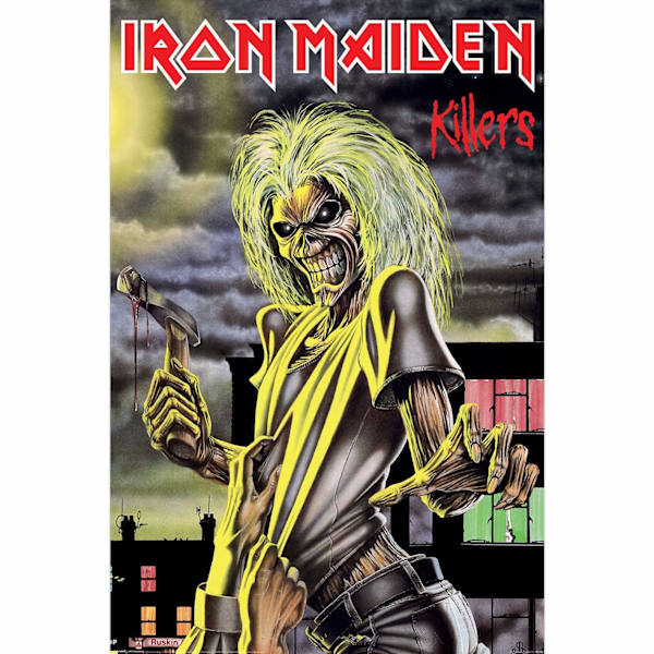 Poster - IRON MAIDEN (KILLERS) Multicolor
