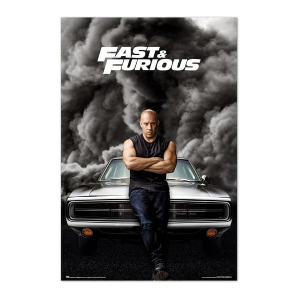 Poster - Fast & Furious Multicolor