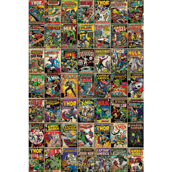 Marvel - Covers multifärg