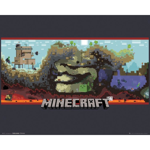 Minecraft - Underground Multicolor