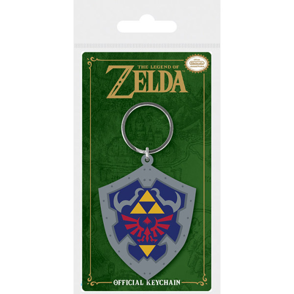 Nyckelring - The Legend Of Zelda (Hylian Shield) Multicolor