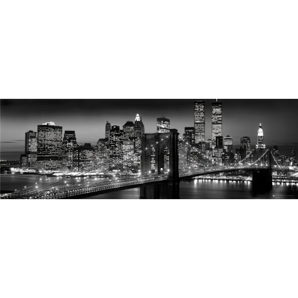 New York - Manhattan black Multicolor