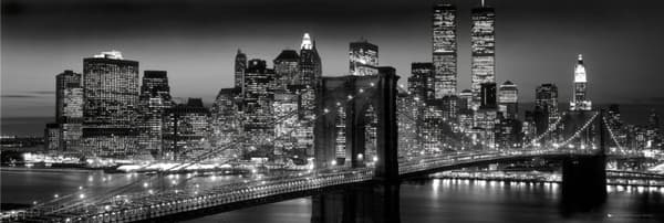 New York - Manhattan black multifärg