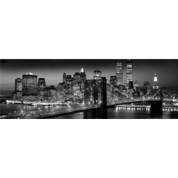 New York - Manhattan musta Multicolor