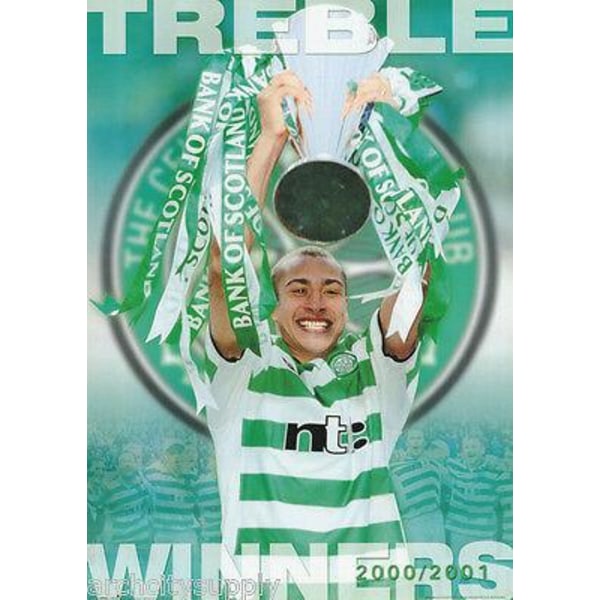 Celtic - Henke Larsson Winners 2000/2001 multifärg