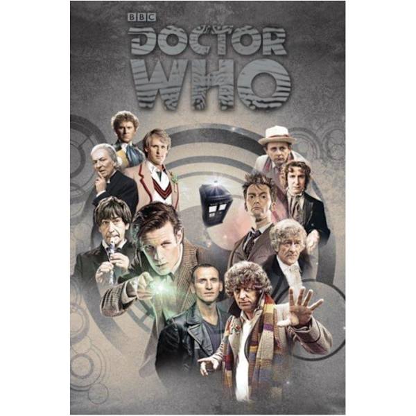 Doctor Who - Doctors through time multifärg