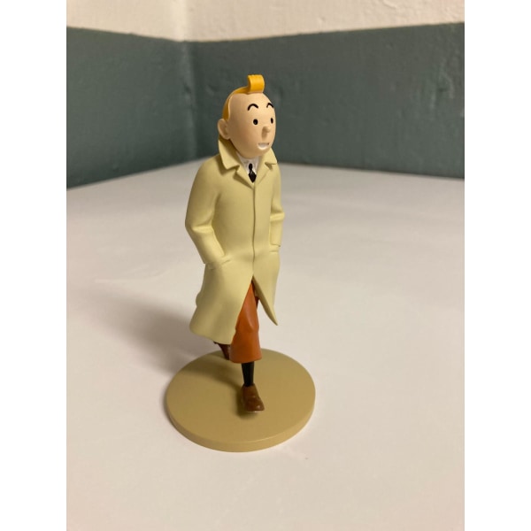 Tintin - Statuette - Tintin i trenchcoat Multicolor