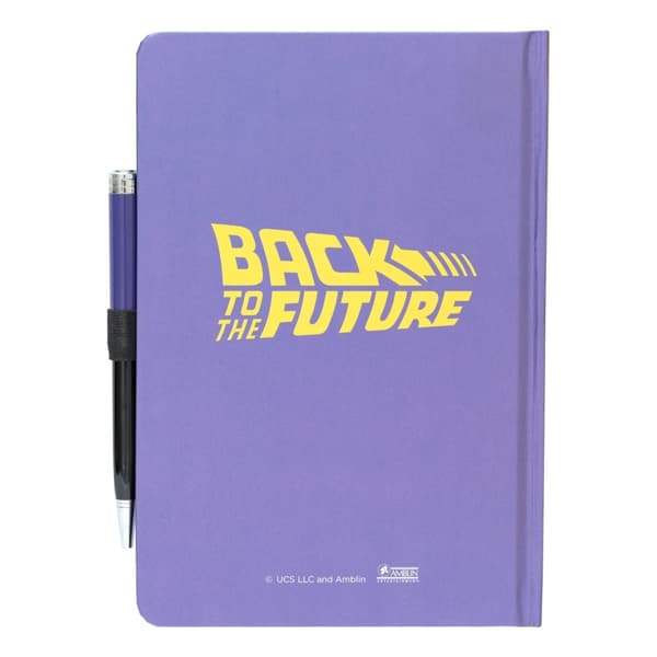 Anteckningsbok - Back to the Future – Premium A5 Notebook med Penna multifärg