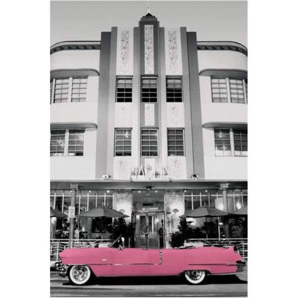 Pink Cadillac - Marlin Hotel Multicolor