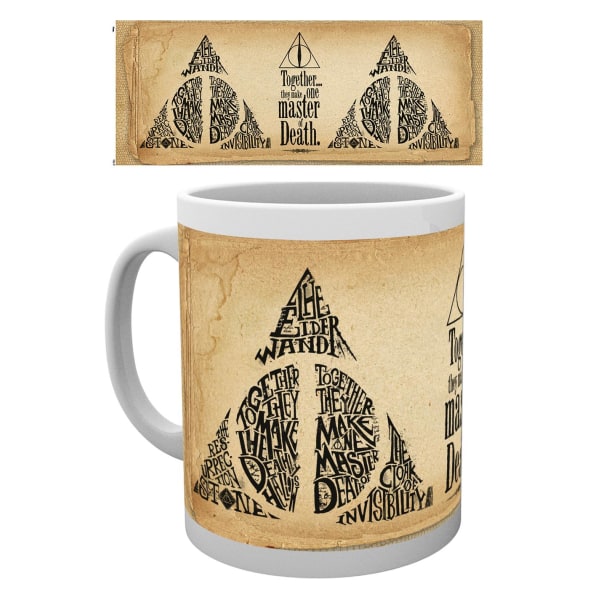 Harry Potter - Deathly Hallows Words - Mugg Multicolor