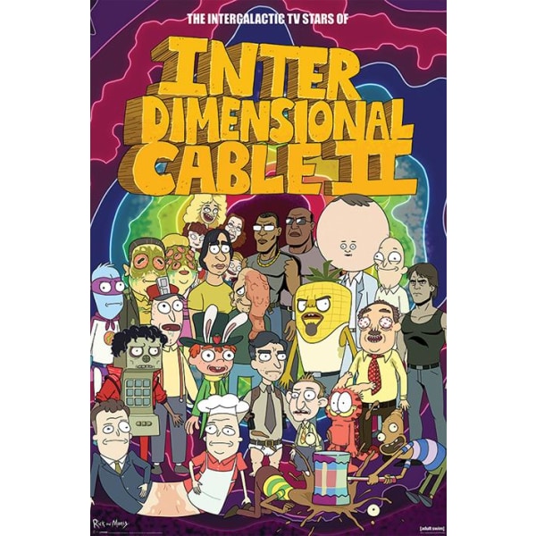 Rick and Morty - Stars of Interdimensional Cable Multicolor