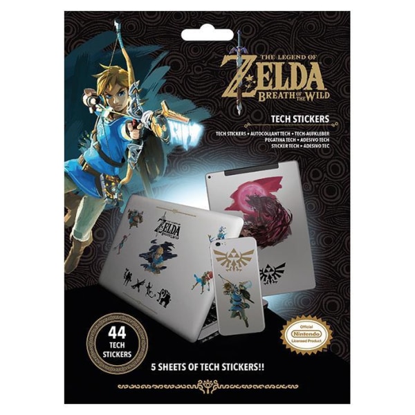 Tech-klistermærker - The Legend Of Zelda: Breath Of The Wild (Power) Multicolor