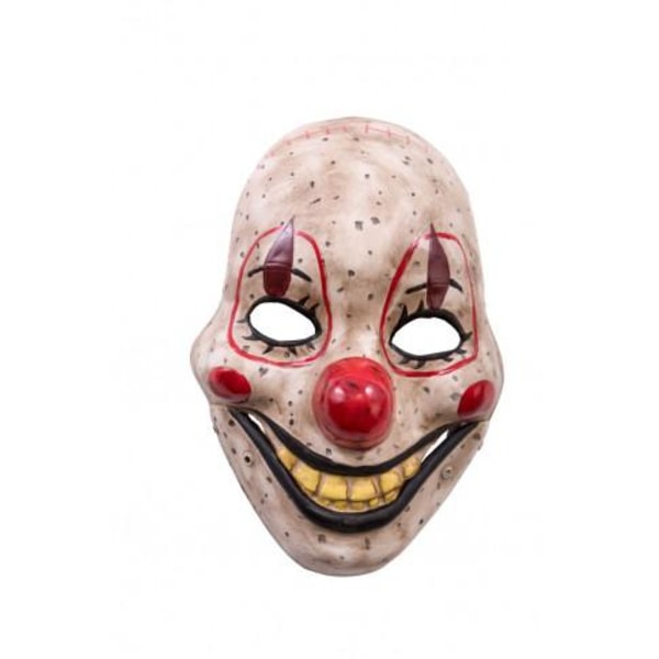 Ansiktsmask - Clown Vit