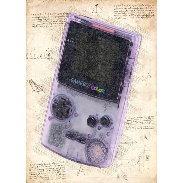 A3 Print - Gameboy Multicolor