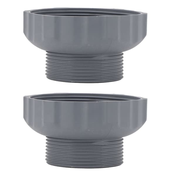 2 STK./Sælg Intex 11239 Adapter til overjordisk poolskimmer slange til vægmontering