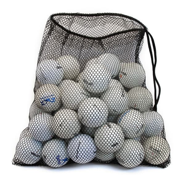 Golfbollsväska / Bollnät - 45 bollar