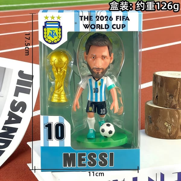 WC 2026 Mbappe, Messi, Yamal, Cristiano Ronaldo, Salah -figuurit Mbappe