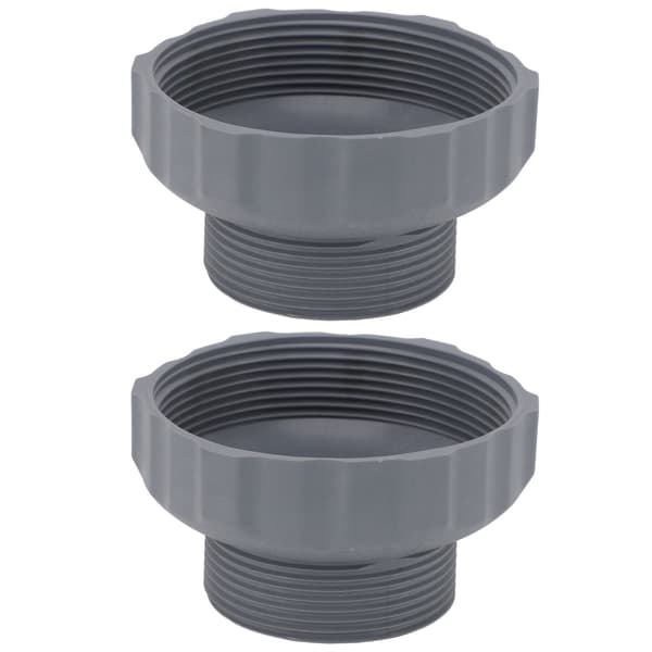 2 STK./Sælg Intex 11239 Adapter til overjordisk poolskimmer slange til vægmontering