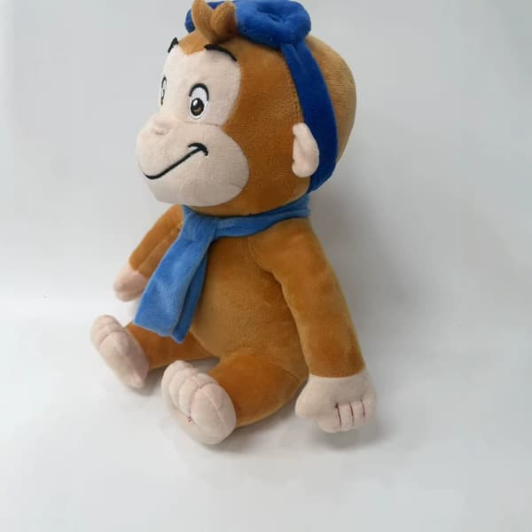 Amerikansk Applause Curious George plysdyrfigur 30cm brown monkey
