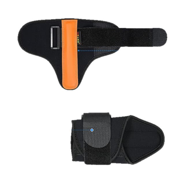 Håndledsstøtte Posture Corrector, Håndstøttebånd til træning Armfiksering, Orangerød