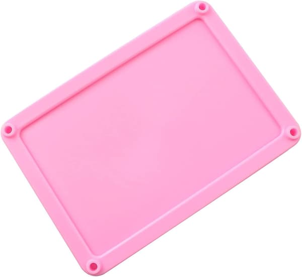 Filte Matte Børste Plast Rosa Ullfiltebørste Broderi Arbeidsbenk DIY Børste
