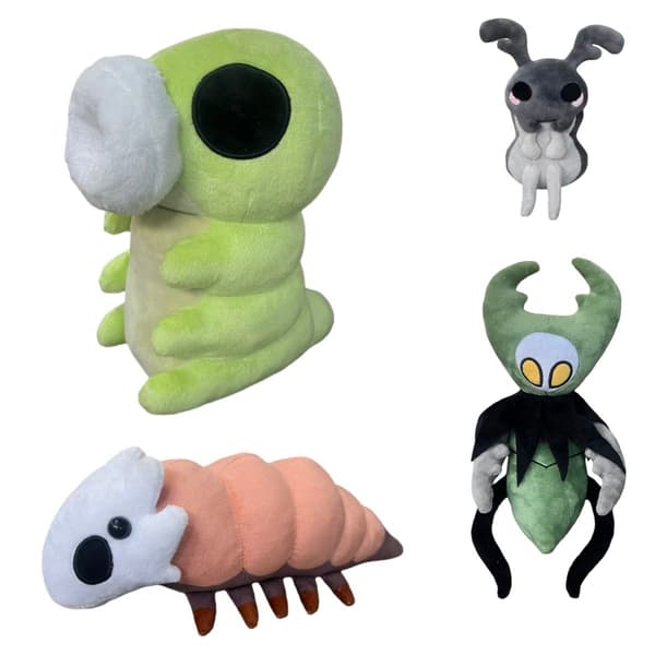 Hollow Knight Silksong Pehmolelu gray bugs