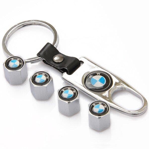 Bmw logoventilhattar med nyckelring Silver Silver one size