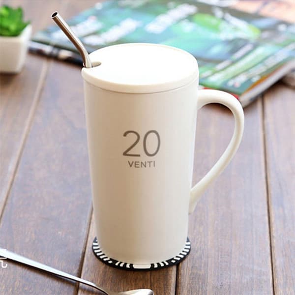 Sugrör i rostfritt stål 4-pack med rengörare - Olika färger Copper orange