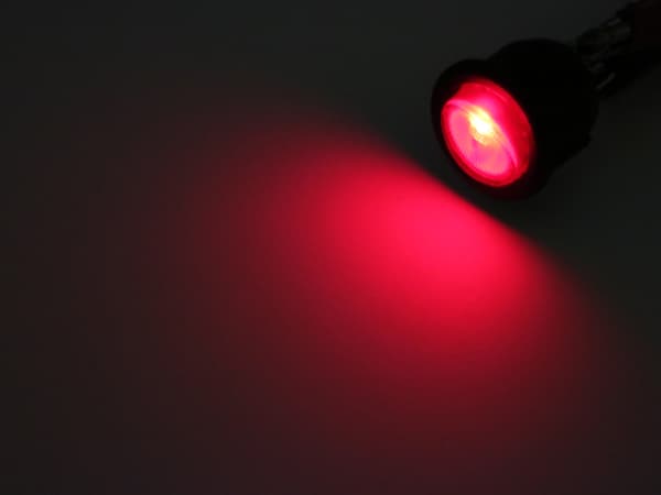 Strömbrytare 1-pack on/off vippströmbrytare med ljus Svart black