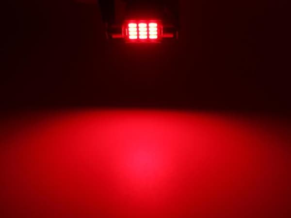 c5w canbus 36mm röd led SV8.5 2-pack 12v Röd red