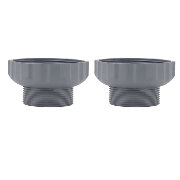 2 STK./Sælg Intex 11239 Adapter til overjordisk poolskimmer slange til vægmontering