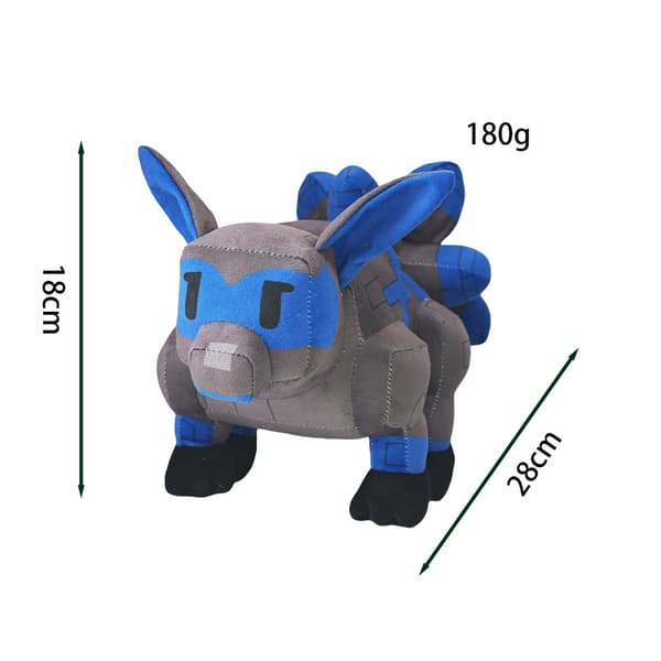 Grove a Garden Roblox plysdyr, nihalet ræv dyrefigur. Nine-tailed fox 25cm